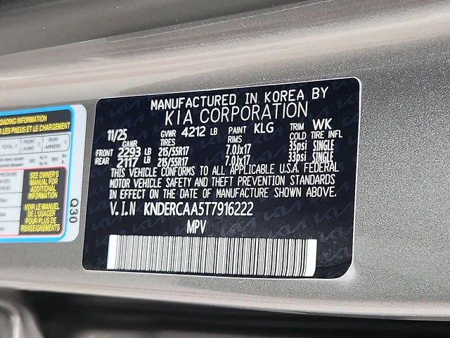 Used 2026 Gray Kia EX image 27