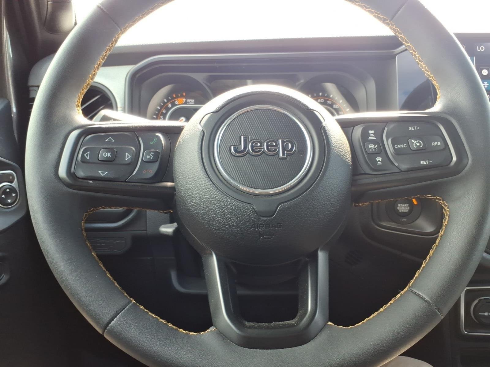 Used 2024 Granite Crystal Metallic Clearcoat Jeep Sport S image 26