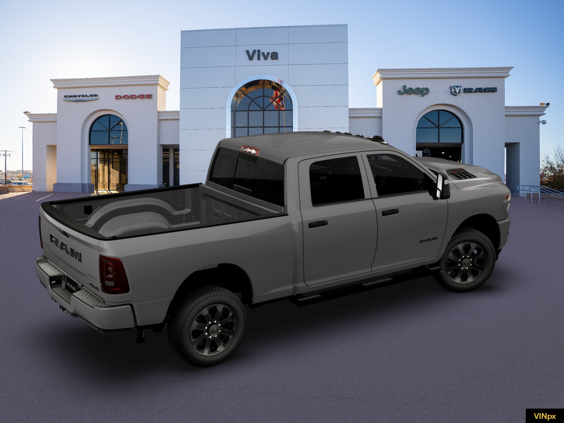 New 2026 Ceramic Gray Clear-Coat Exterior Paint RAM  image 20
