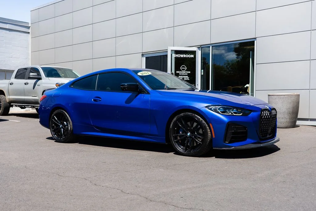 Used 2021 Blue BMW M440i xDrive image 26