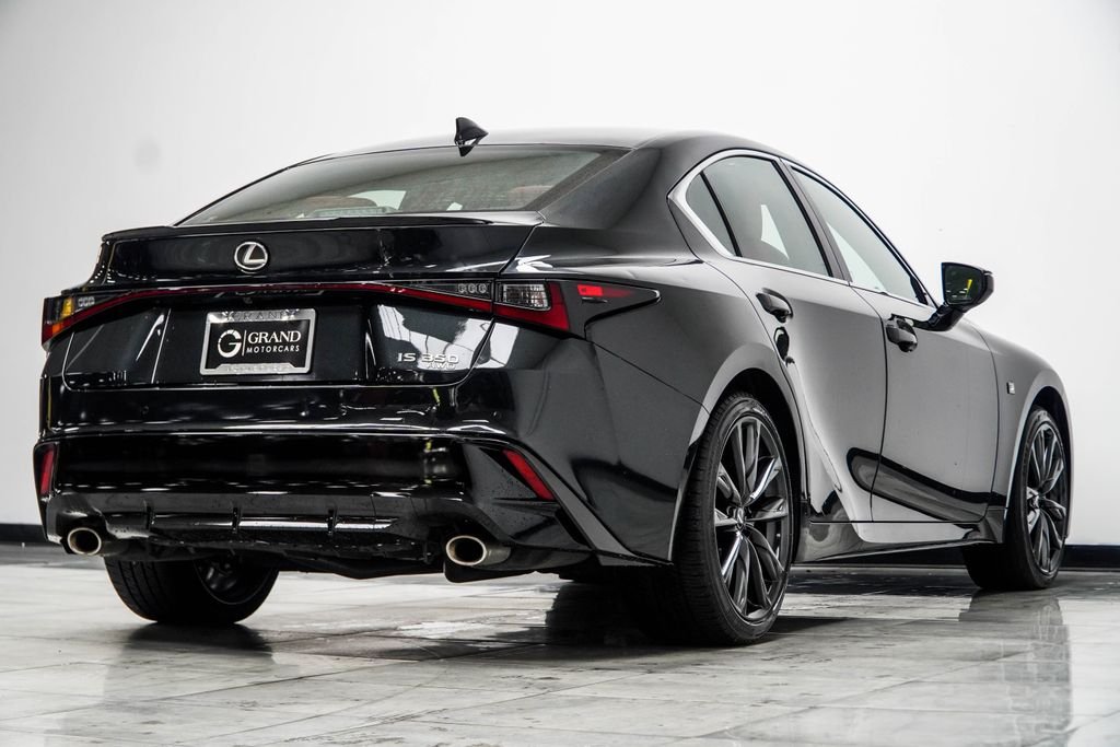 Used 2024 Black Lexus 350 F SPORT image 13