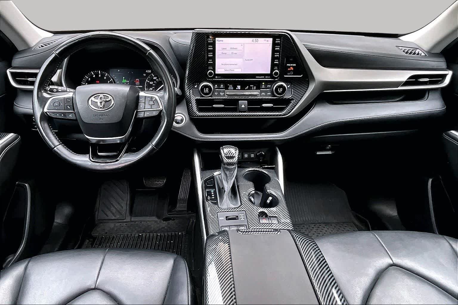 Used 2021 Midnight Black Metallic Toyota XLE image 16