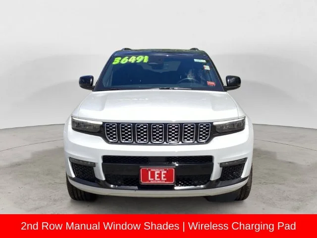 Used 2023 Bright White Clearcoat Jeep Summit image 8