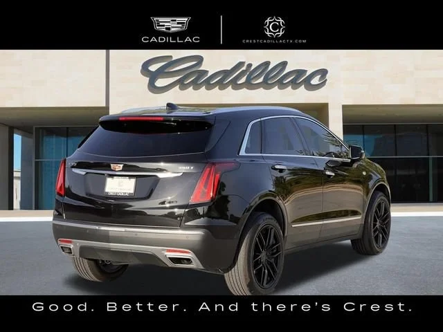 Used 2023 Stellar Black Metallic CADILLAC FWD Premium Luxury image 2