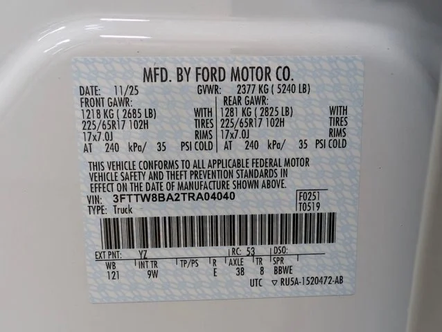 New 2026 Oxford White Ford XL image 21