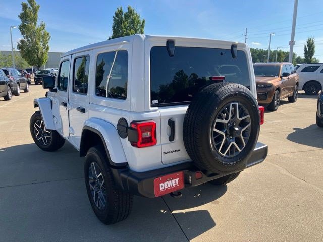 Certified Used 2025 Bright White Clearcoat Jeep Sahara image 7