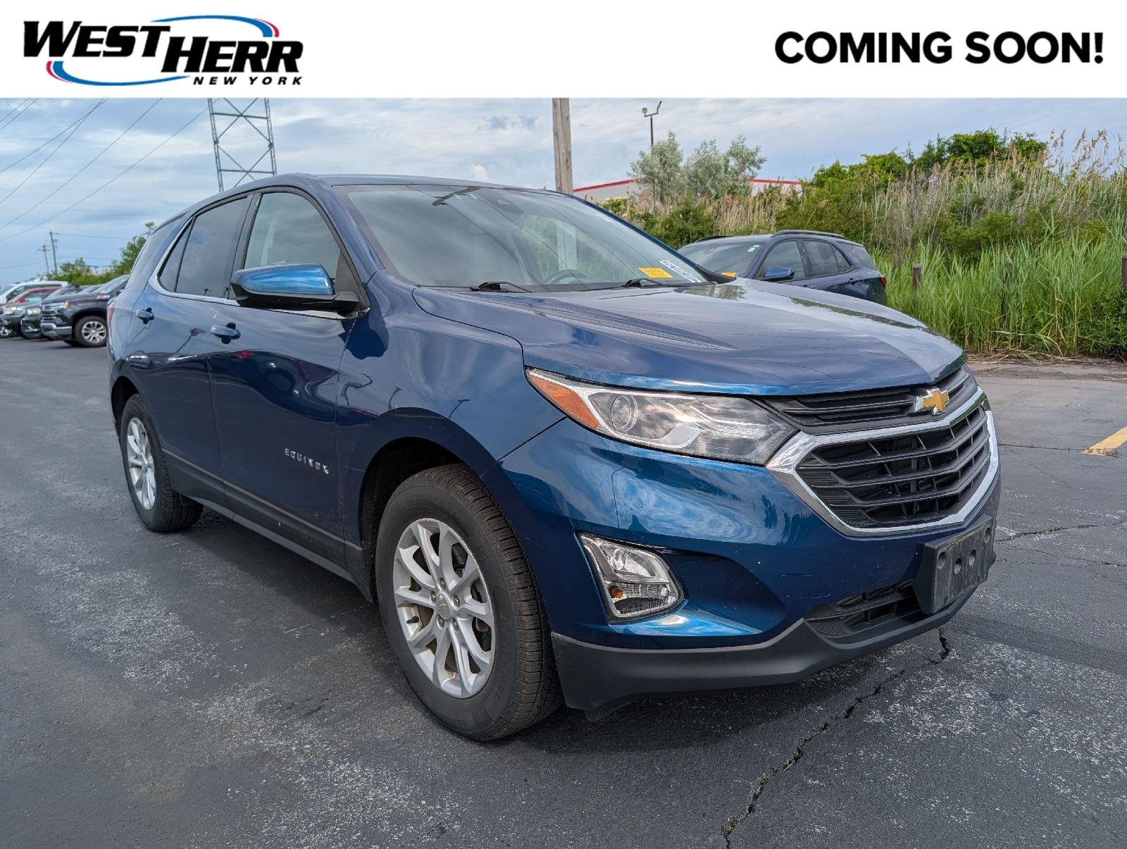 Used 2020 Pacific Blue Metallic Chevrolet LT image 1
