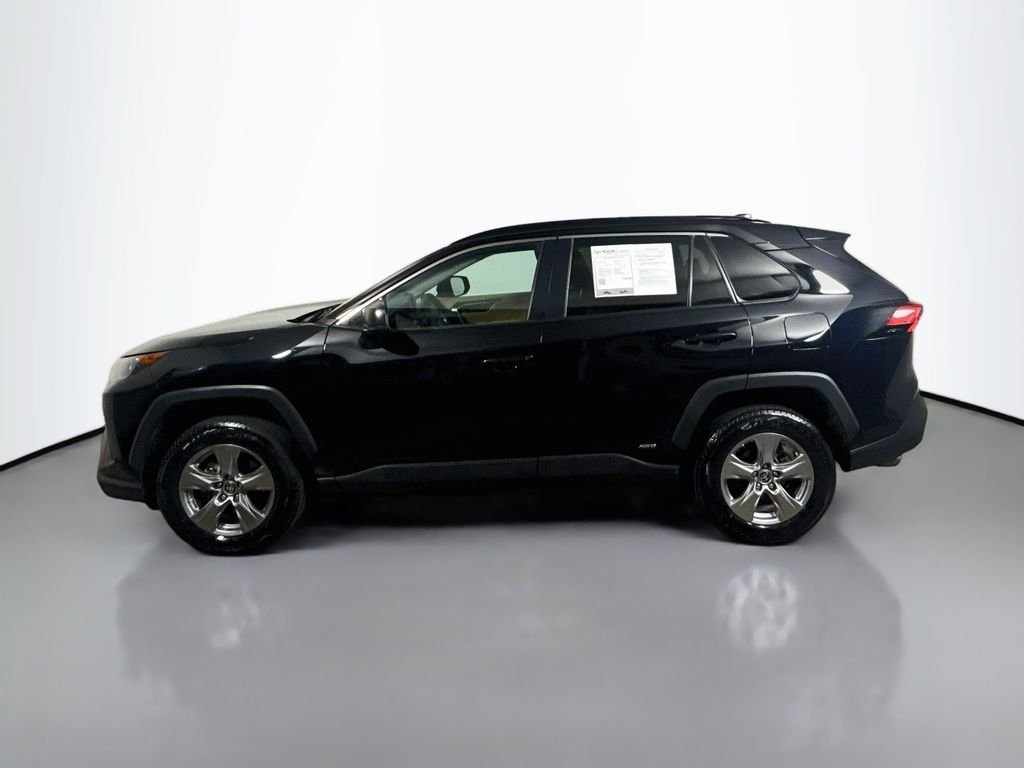 Used 2022 Midnight Black Metallic Toyota Hybrid LE image 4