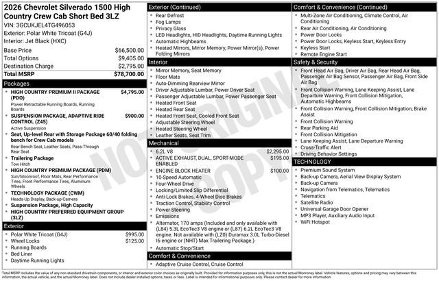 2026 Chevrolet Silverado 1500 High Country - Photo 26