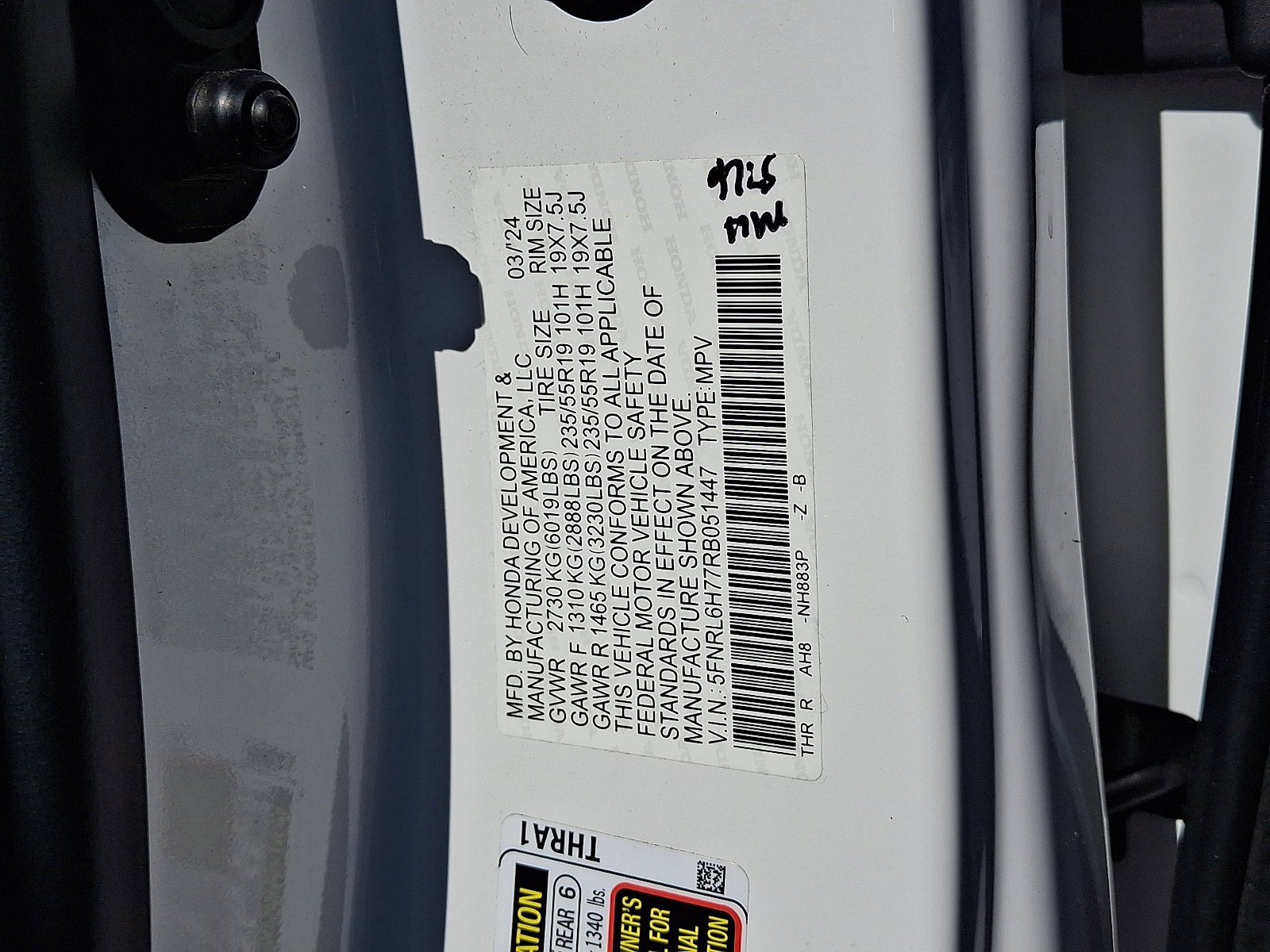 2024 Honda Odyssey SPORT - Photo 20