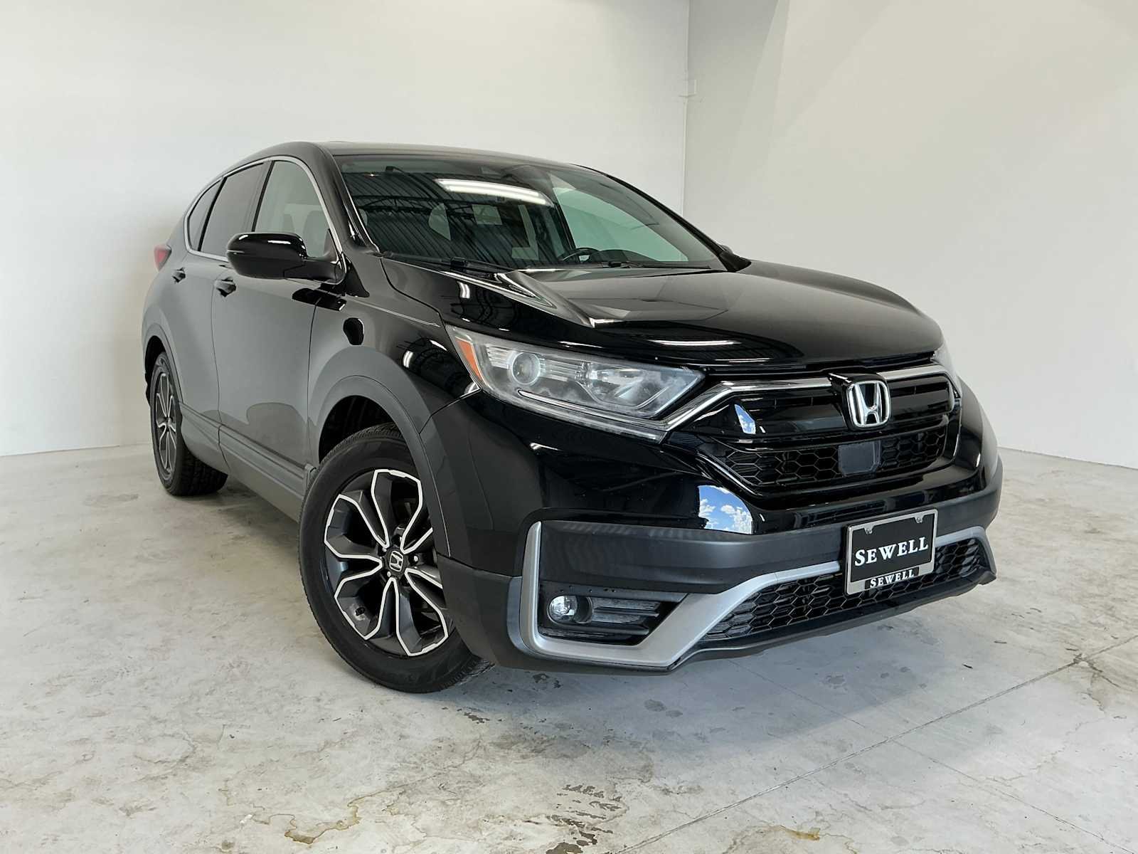 Used 2021 Crystal Black Pearl Honda EX-L image 3