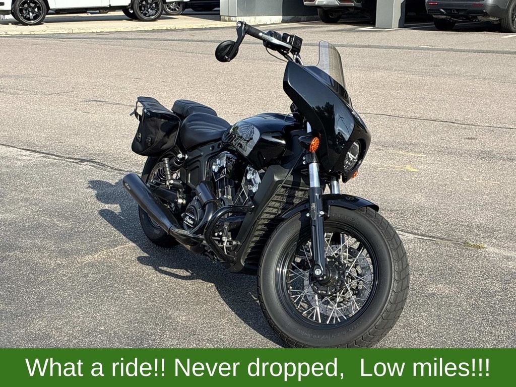 Used 2020 Black Indian Bobber Twenty image 3