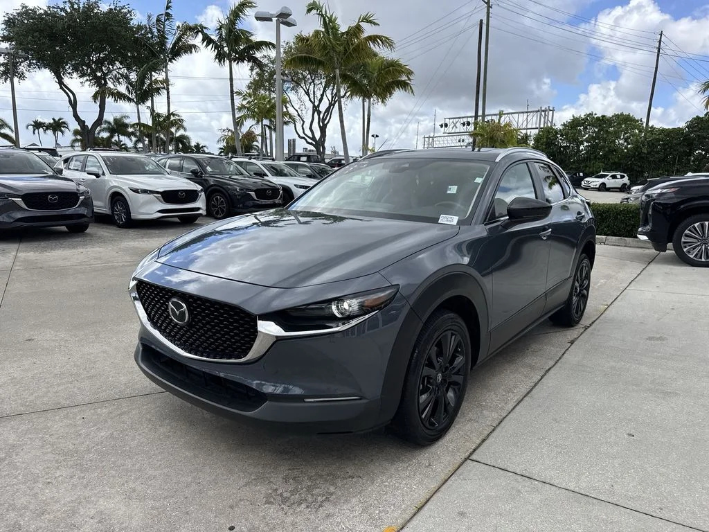 Certified Used 2023 Gray Metallic Mazda 2.5 S Carbon Edition image 9