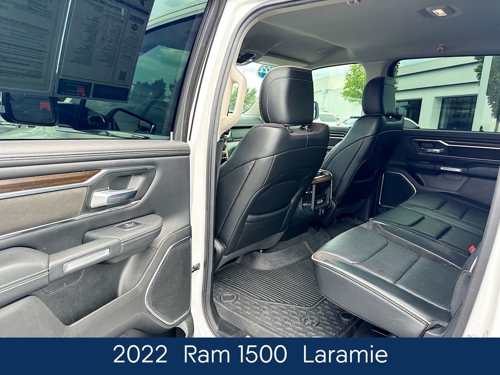 Used 2022 White Ram Laramie image 37