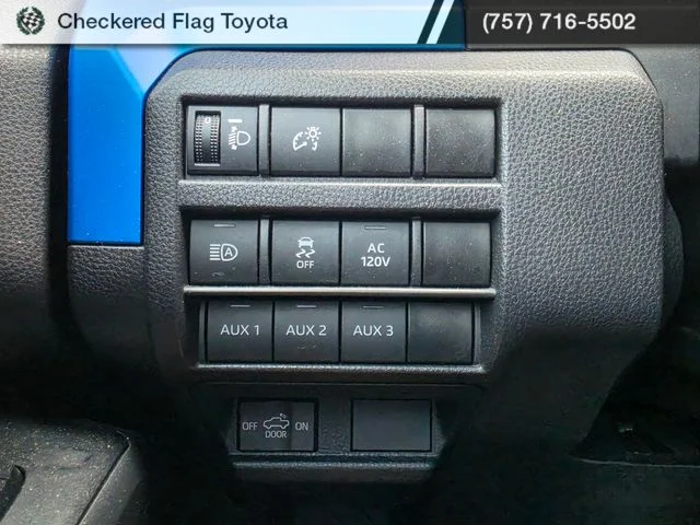 Used 2024 Blue Crush Metallic Toyota TRD Off-Road image 11