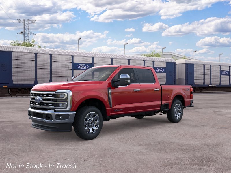 New 2026 Ruby Red Metallic Tinted Clearcoat Ford F-350® Lariat® image 1