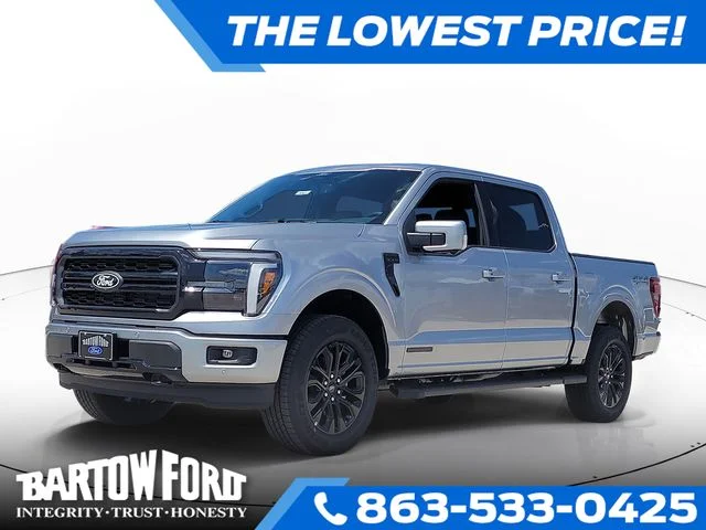 New 2026 Silver Metallic Ford Lariat image 1