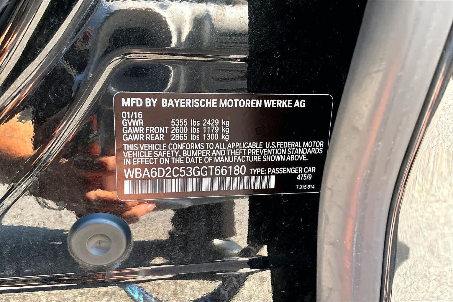 Used 2016 Black Sapphire Metallic BMW 640i xDrive image 38