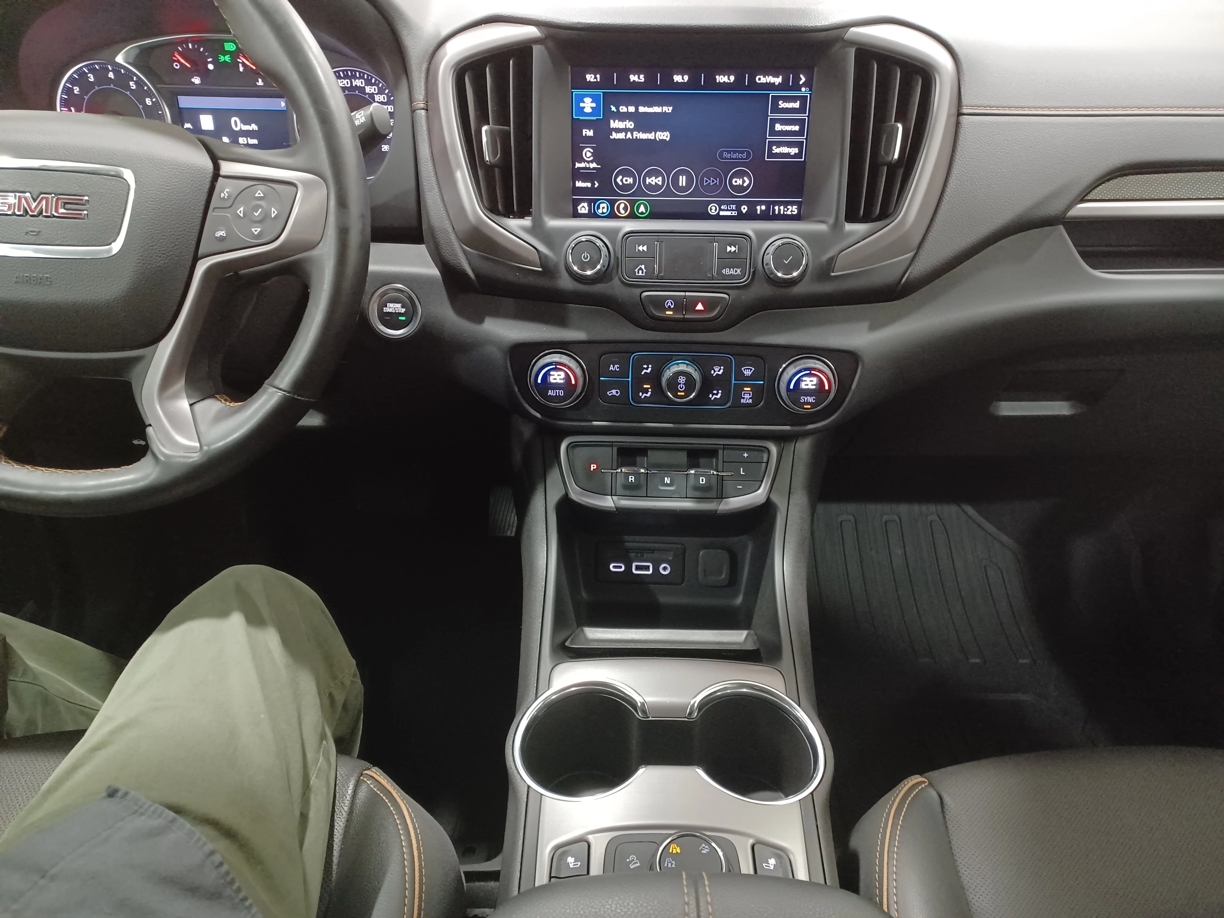 Certified Used 2023 White GMC AT4 AWD *Adaptive Cruise | Remote Start | Htd Leather | Htd Wheel | Apple CarPlay | Park Assist image 14