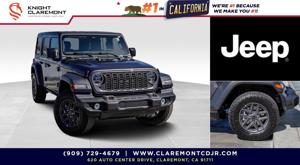 New 2026 Granite Crystal Metallic Clearcoat Jeep Sport S image 1