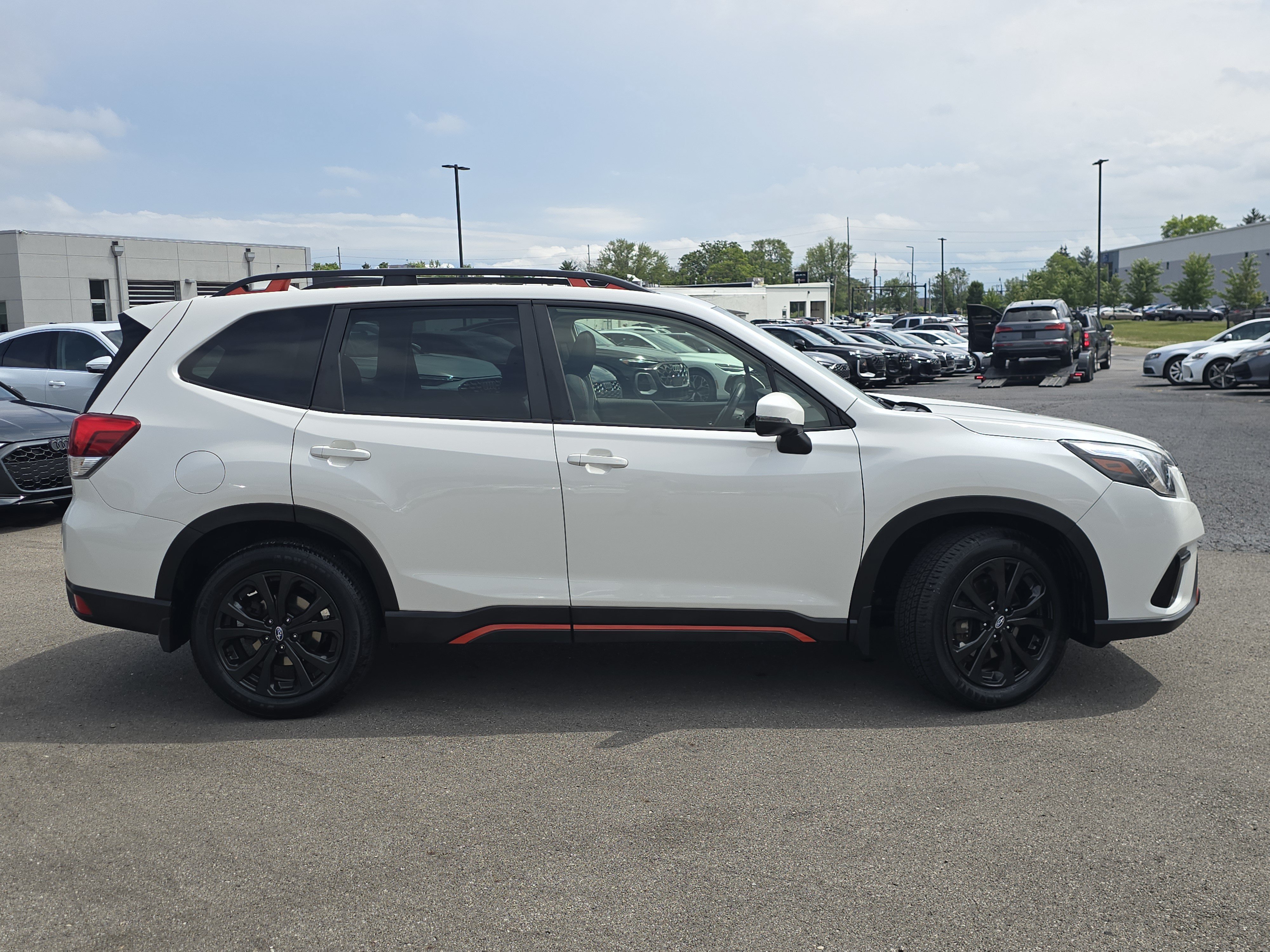 Certified Used 2022 Crystal White Pearl Subaru Sport image 8