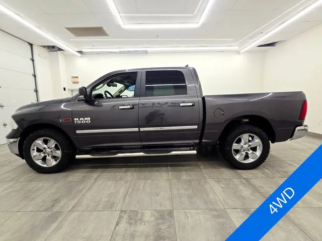 Used 2017 Granite Crystal Clearcoat Metallic Ram Big Horn image 2