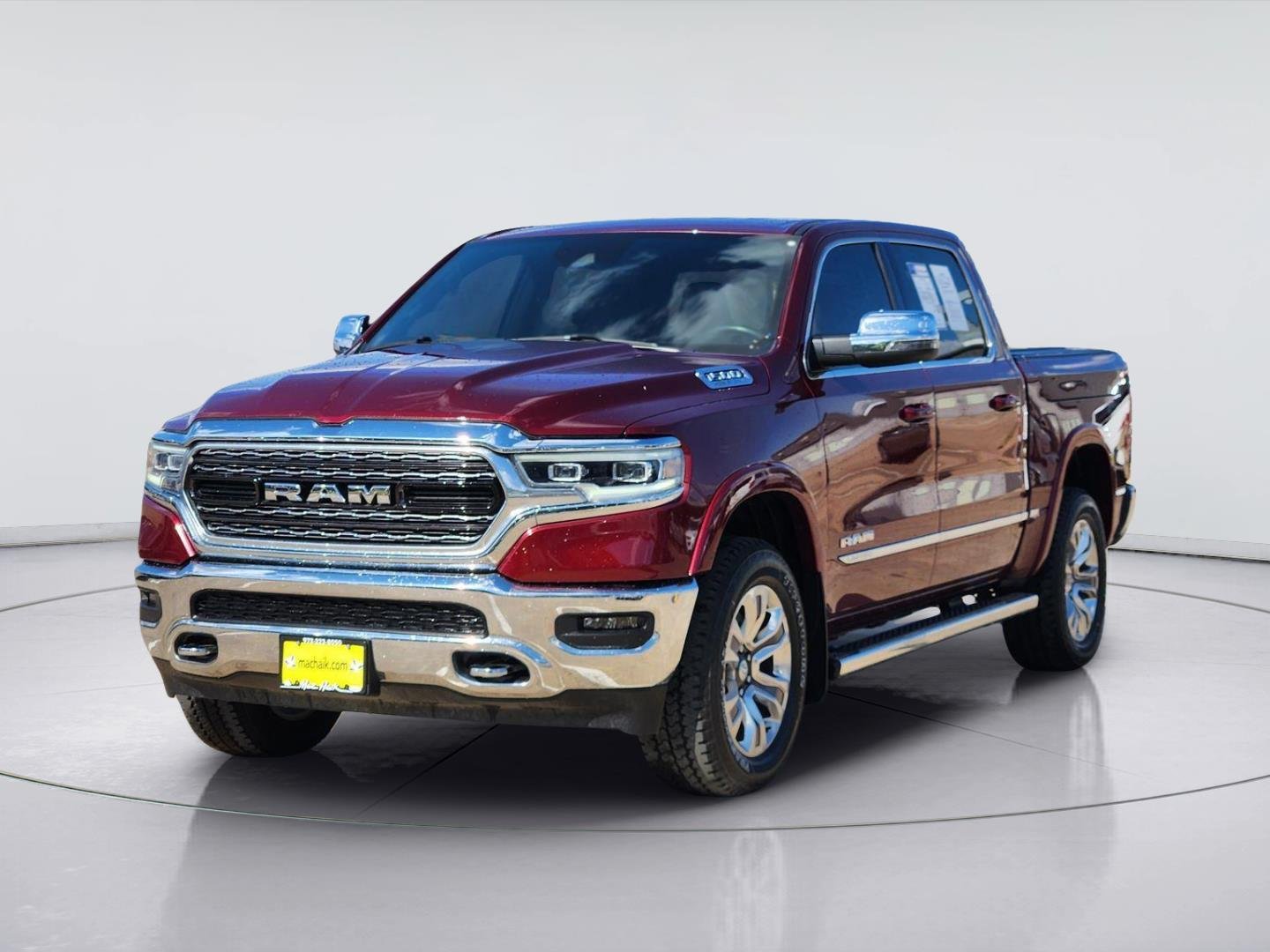 Used 2023 Delmonico Red Pearlcoat Ram Limited image 3