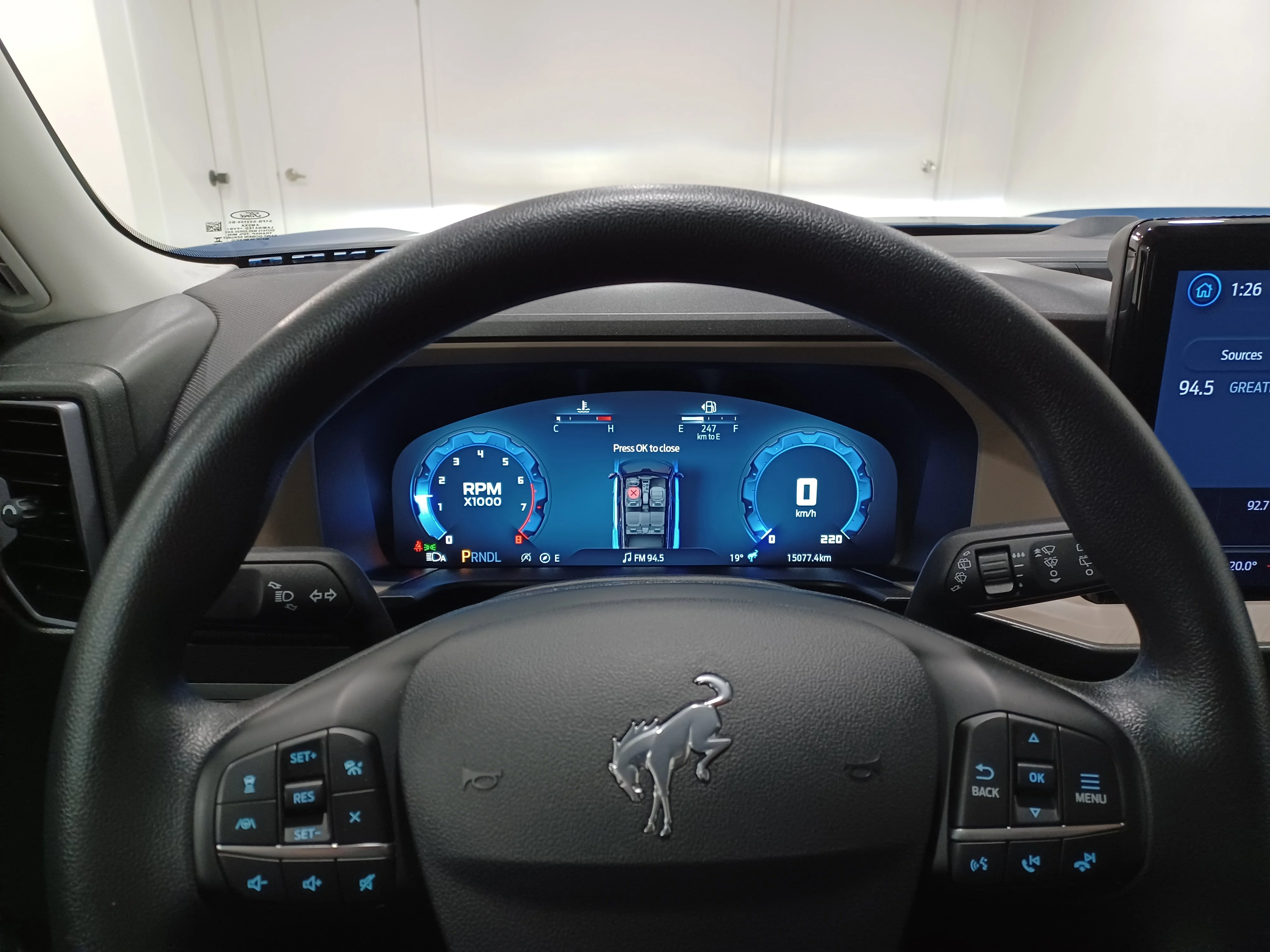 Certified Used 2025 Velocity Blue Metallic Ford Big Bend 4x4*Adaptive Cruise | Remote Start | Htd Seats | Park Assist | Apple CarPlay | Lane Keeping image 13