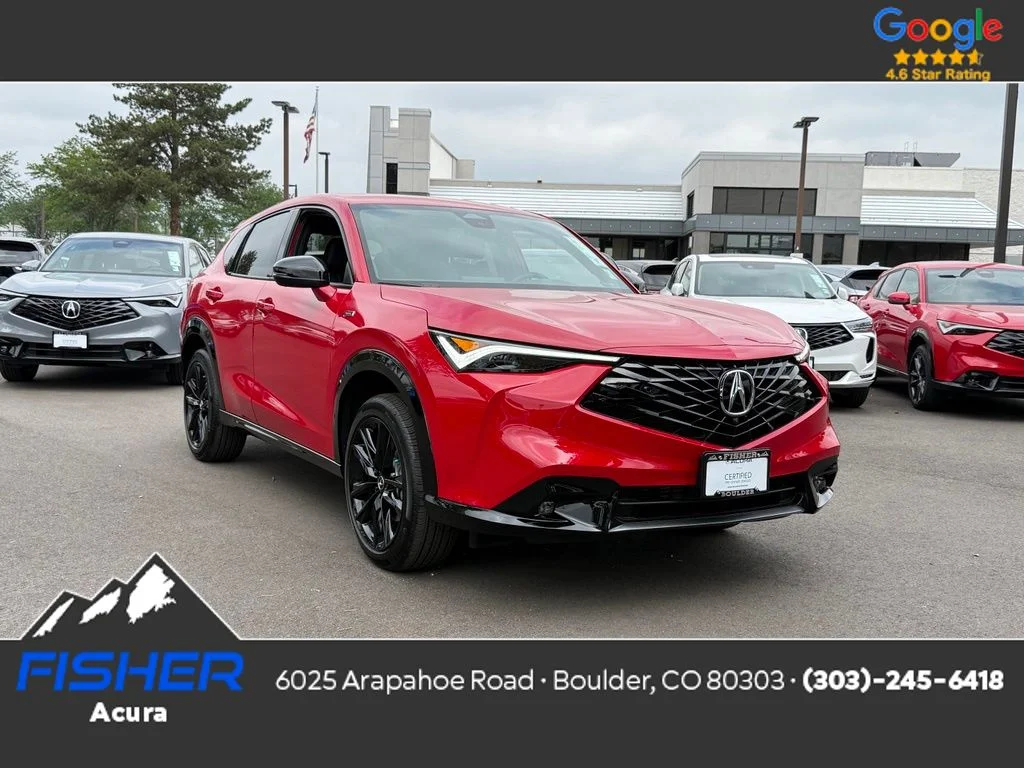 Certified Used 2026 Milano Red Acura A-Spec Advance Package image 1