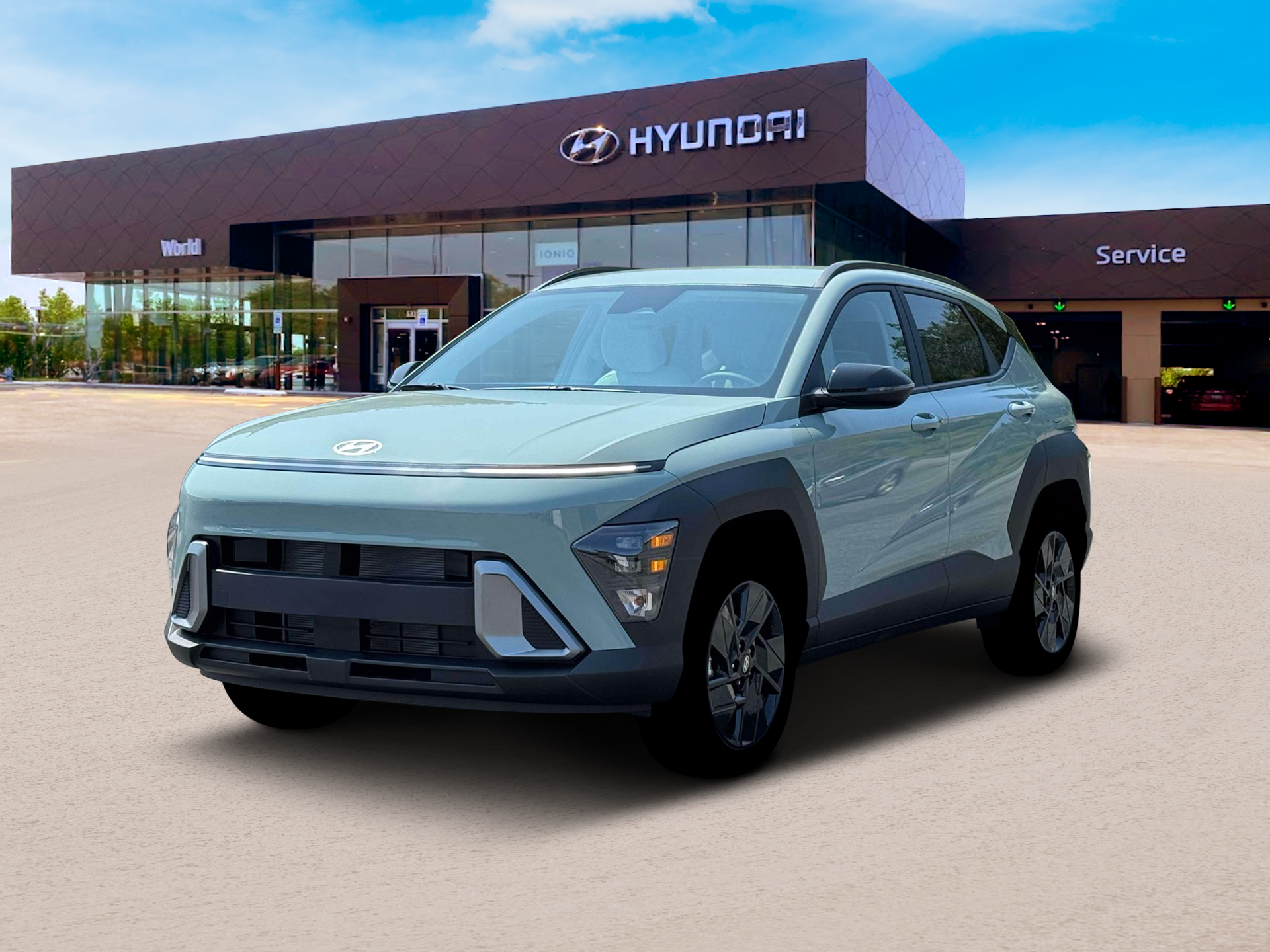 New 2026 Mirage Green Hyundai SEL Sport FWD image 1