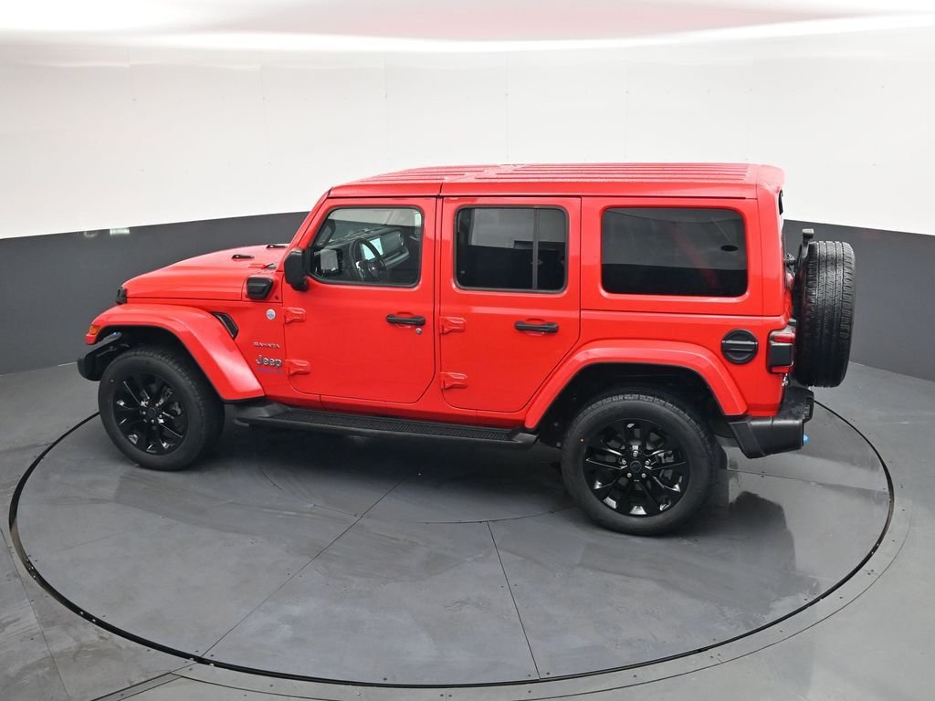 Used 2024 Red Jeep Sahara 4xe image 39