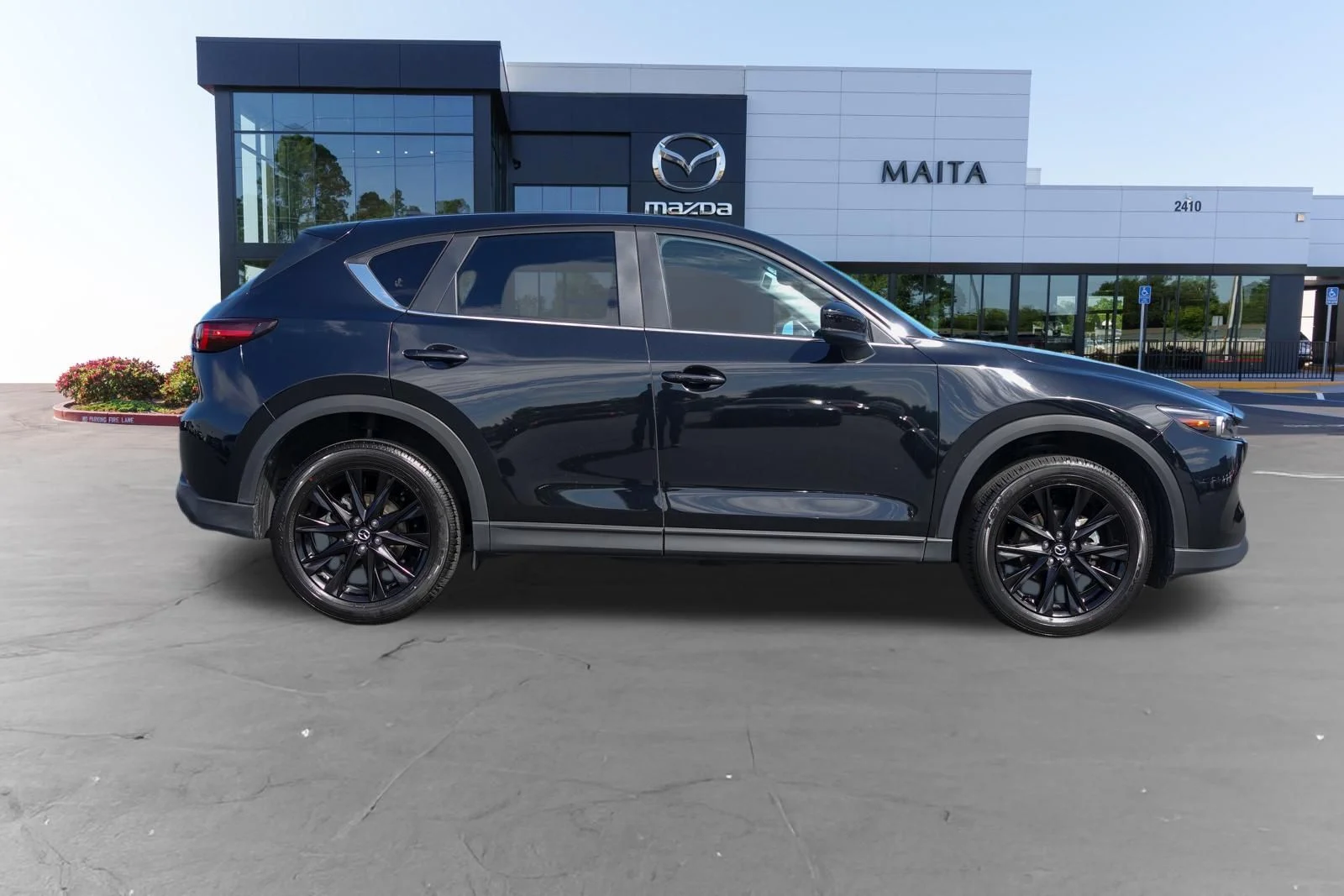Certified Used 2025 Jet Black Mica Mazda 2.5 S Carbon Edition image 2