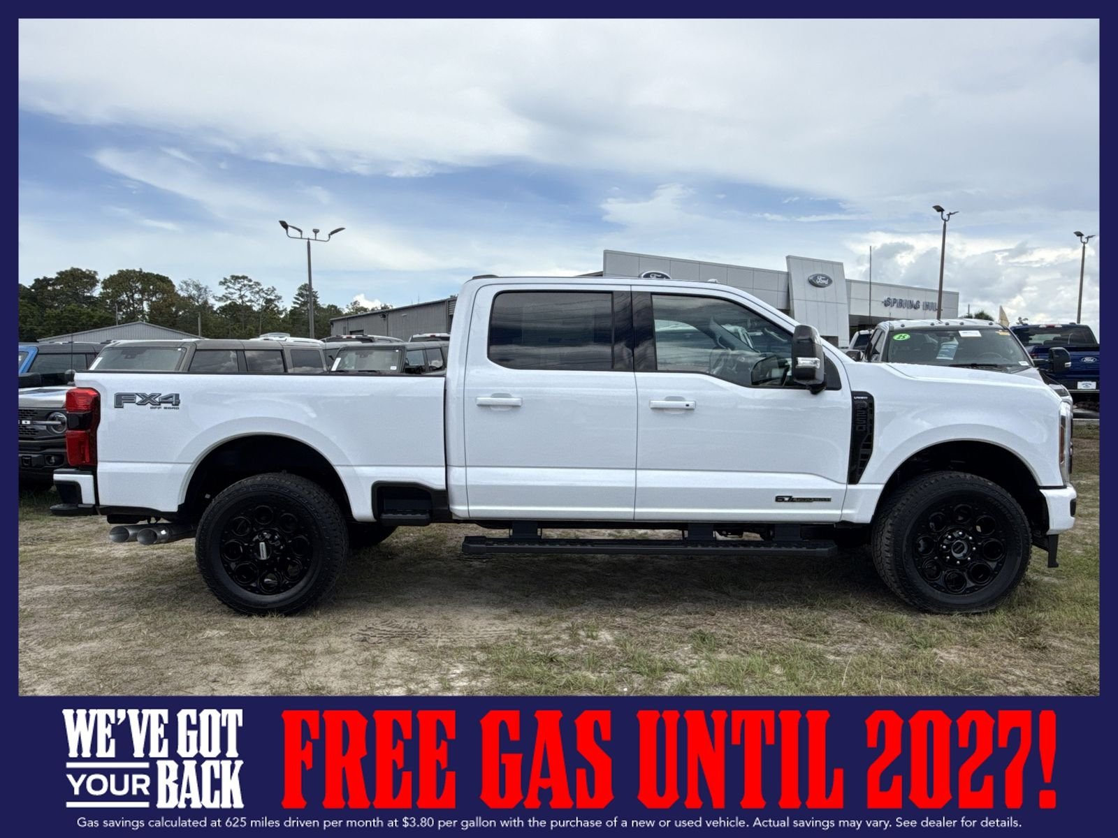 New 2026 Oxford White Ford Lariat image 3