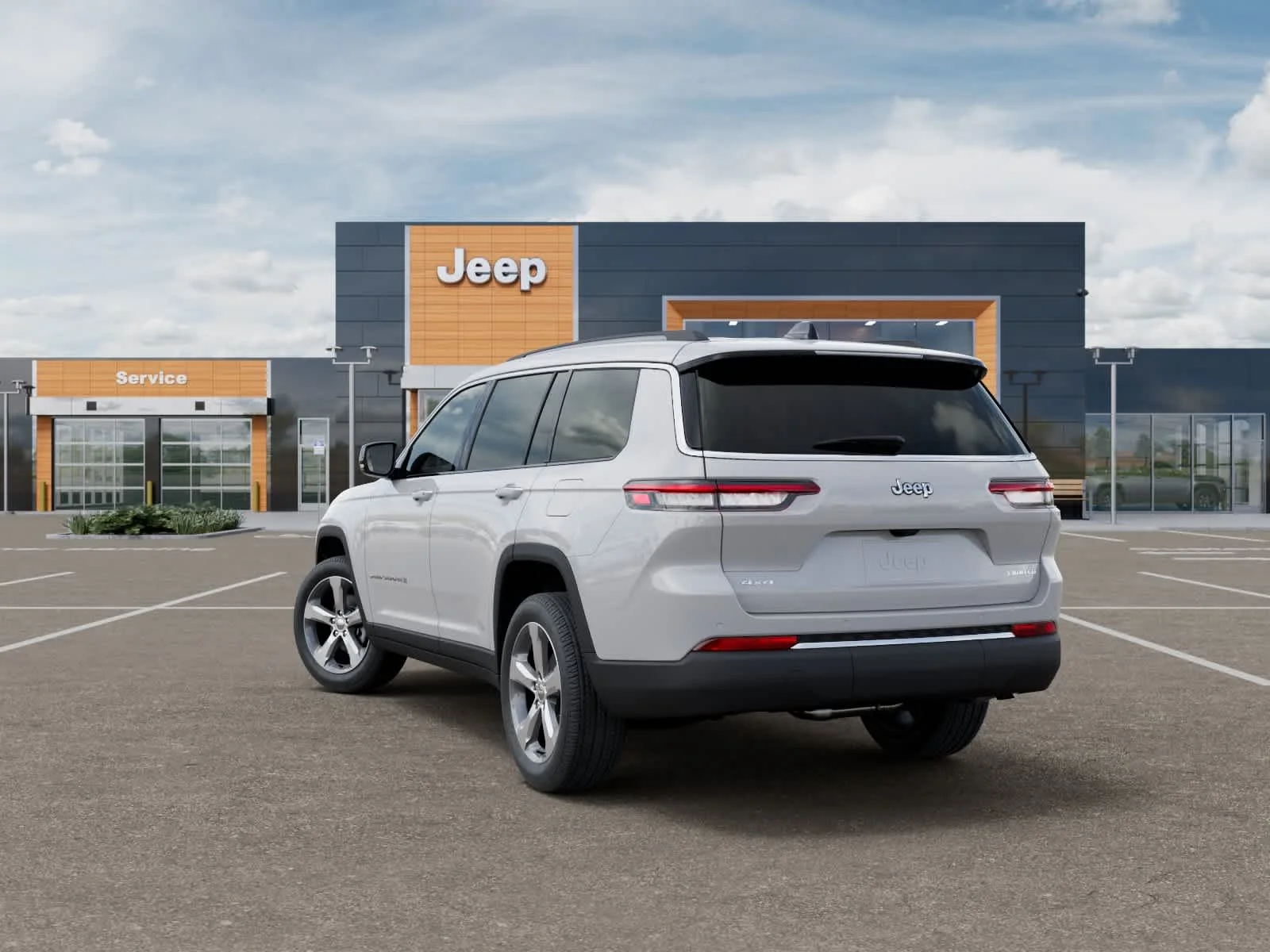New 2026 Bright White Clearcoat Jeep Limited image 3
