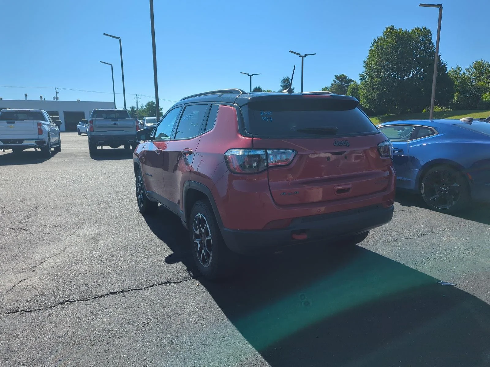 Used 2025 Red Jeep Trailhawk 4x4 image 5