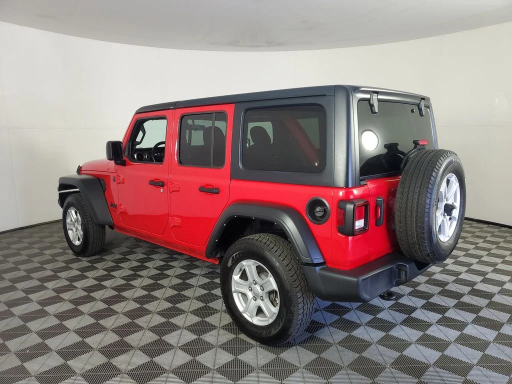 Used 2022 Red Jeep Unlimited Sport S image 6