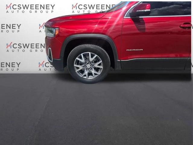 Used 2021 CAYENNE RED TINTCOAT GMC SLT image 27