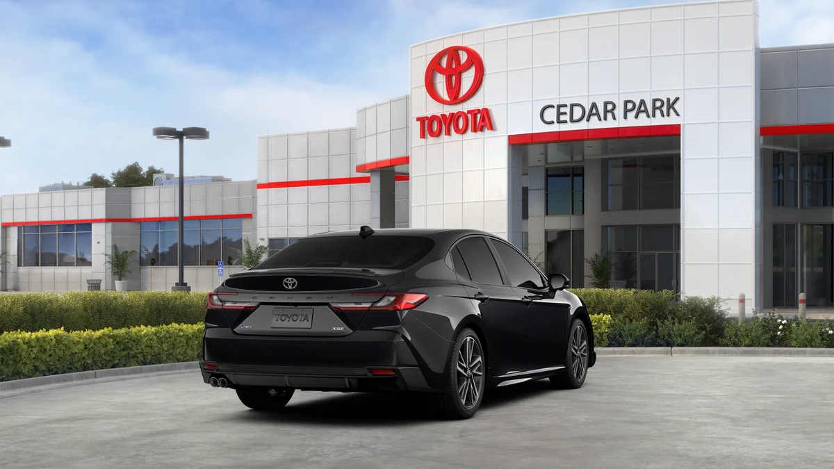 New 2026 Midnight Black Metallic Toyota XSE image 9