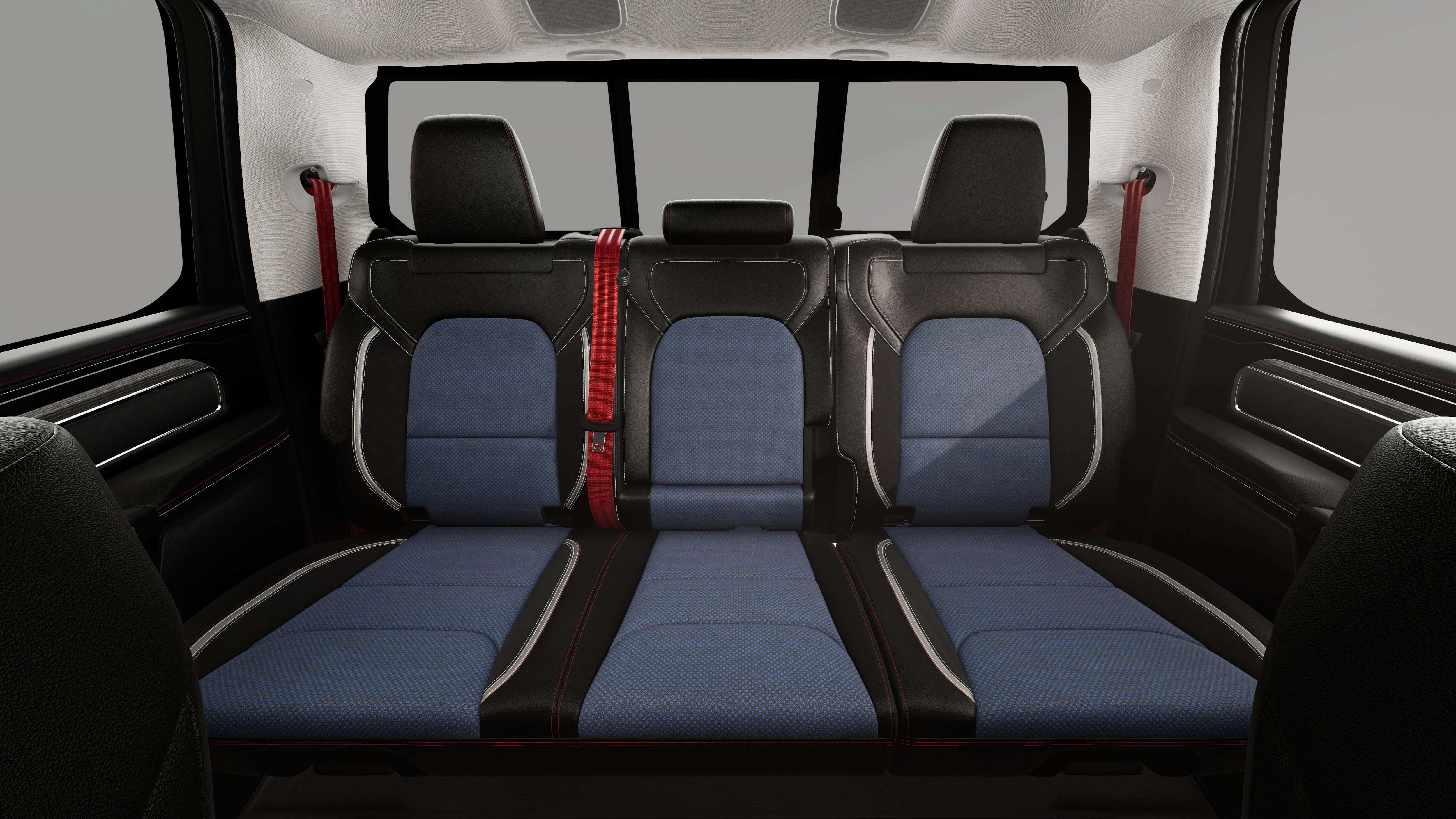 New 2026 Molten Red Pearl-Coat Exterior Paint RAM Laramie America 250 image 15