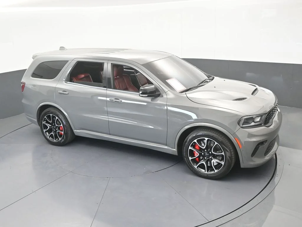 Used 2021 Destroyer Gray Clearcoat Dodge SRT Hellcat image 58