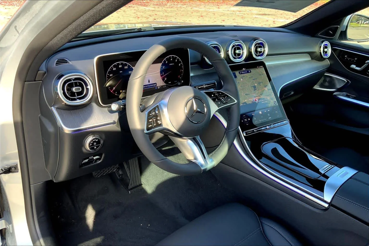 Certified Used 2026 Cirrus Silver Metallic Mercedes-Benz C 300 image 9