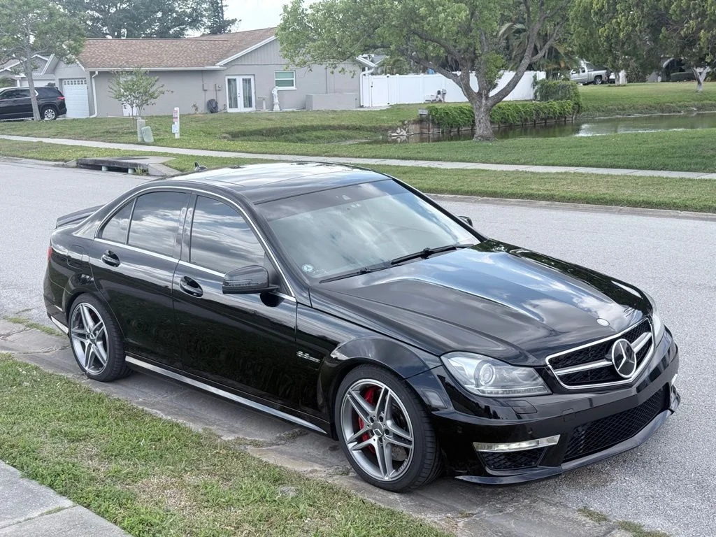 Used 2013 Black Mercedes-Benz C 63 AMG® image 32
