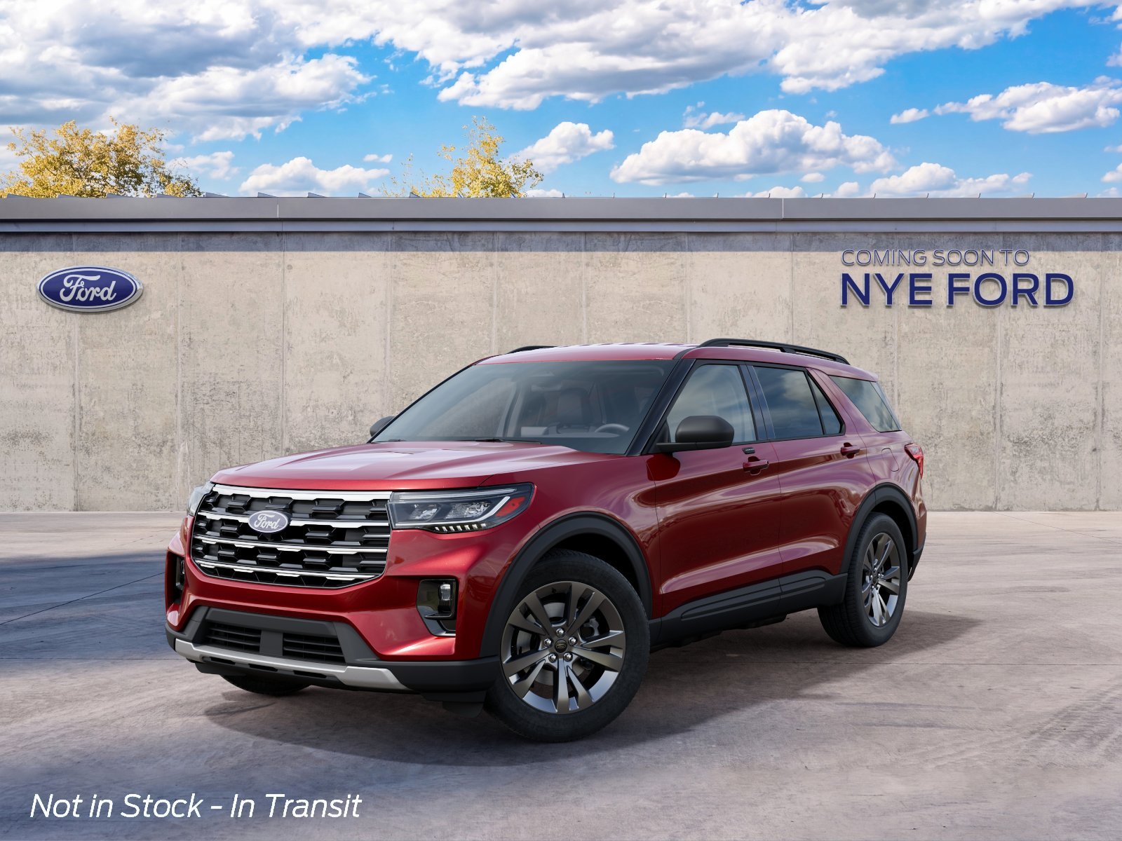 New 2027 Ruby Red Metallic Tinted Clearcoat Ford Active image 5