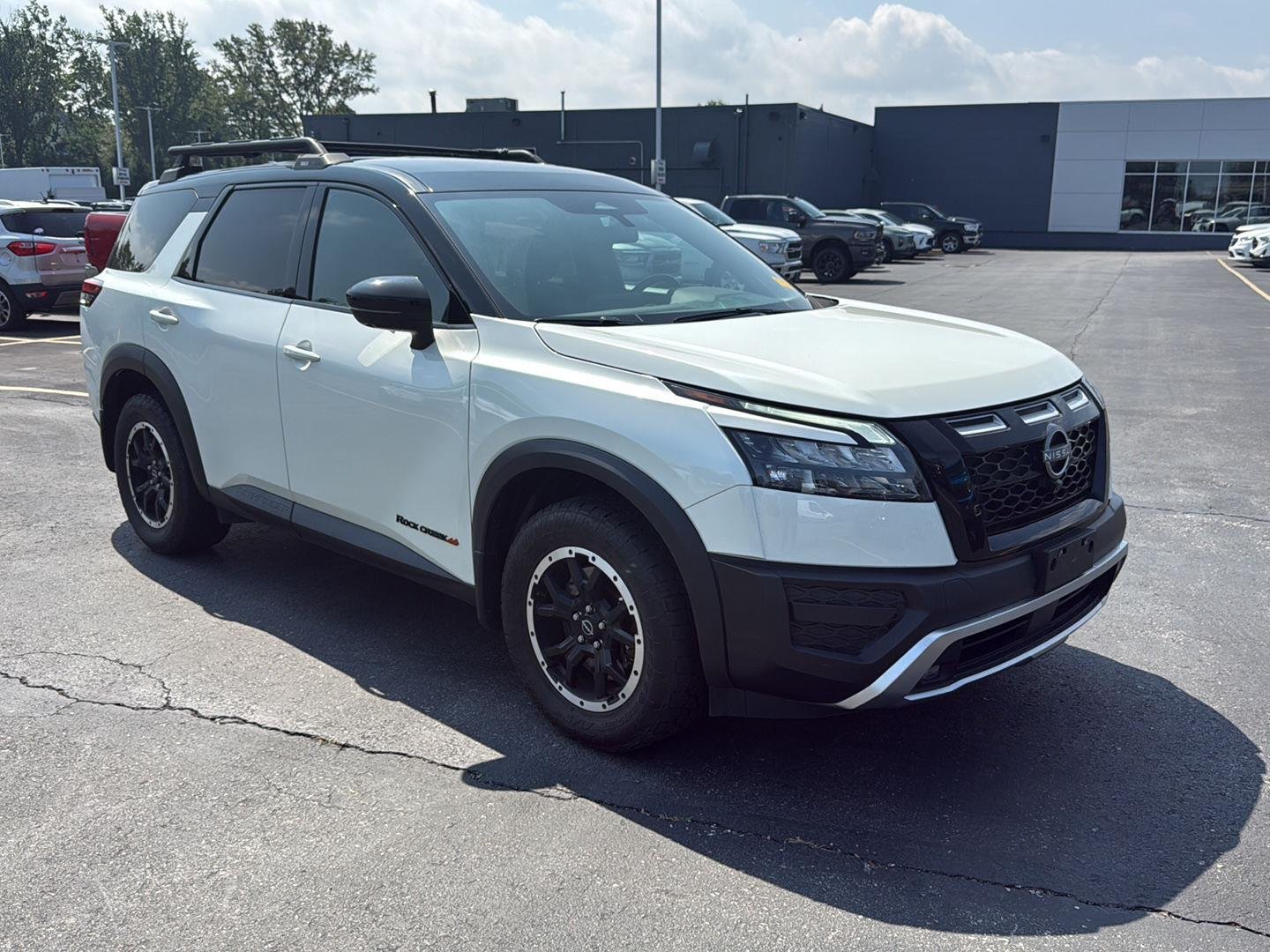 Used 2024 Pearl White Tricoat/Super Black Nissan Rock Creek image 10