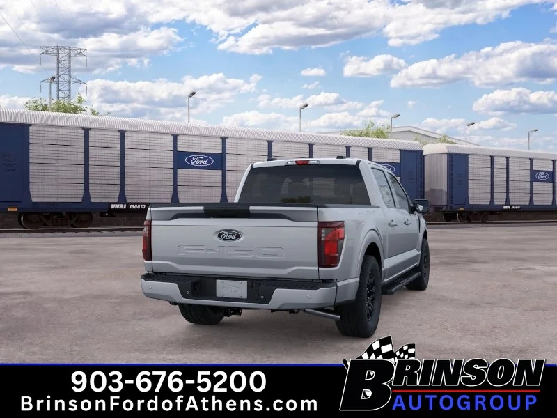 New 2026 Iconic Silver Metallic Ford XLT image 8