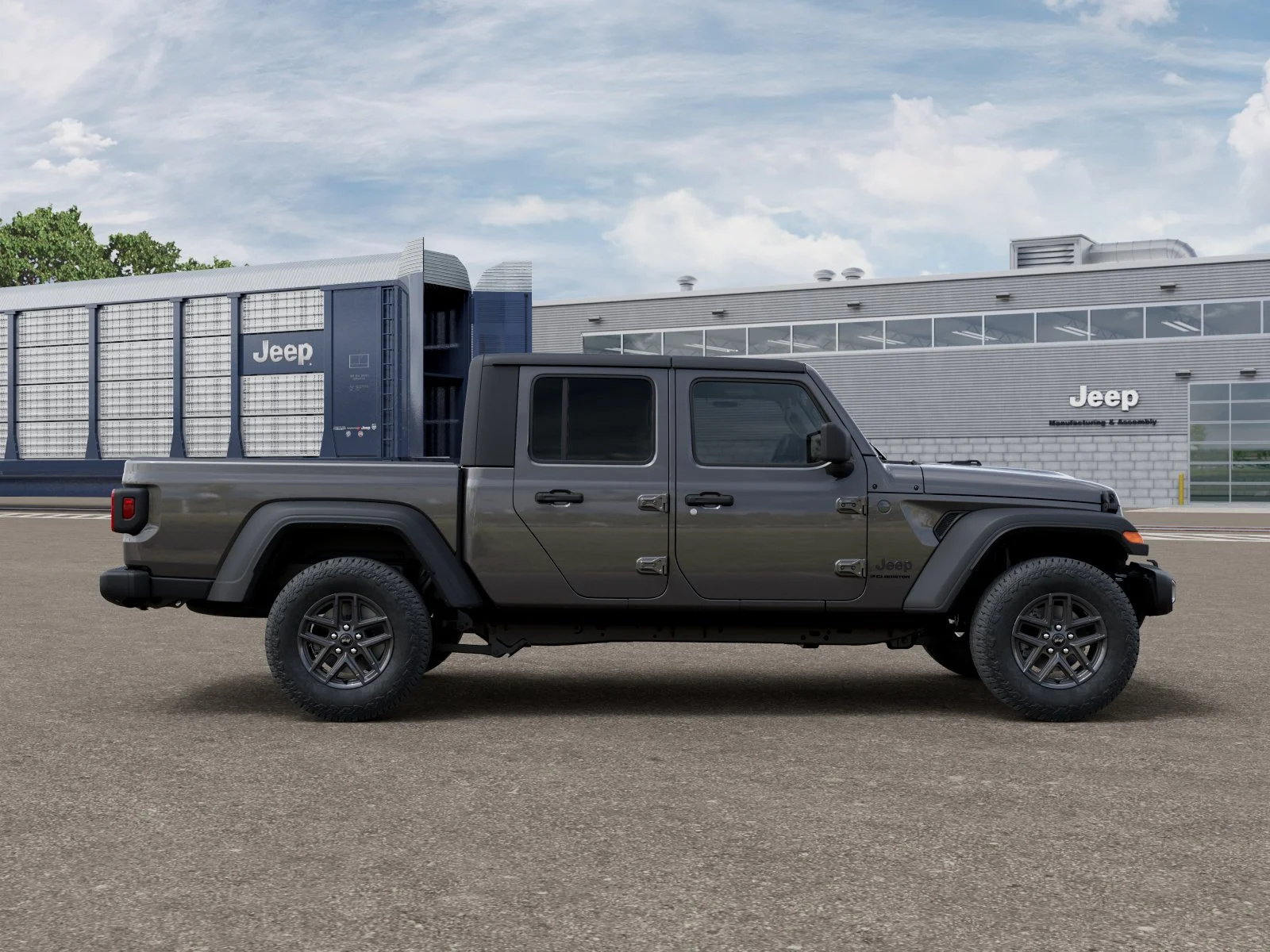 New 2026 Granite Crystal Metallic Clear-Coat Exterior Paint Jeep Sport image 12