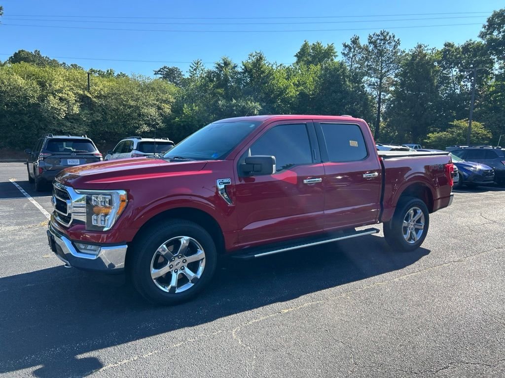 Used 2021 Red Ford XLT image 8