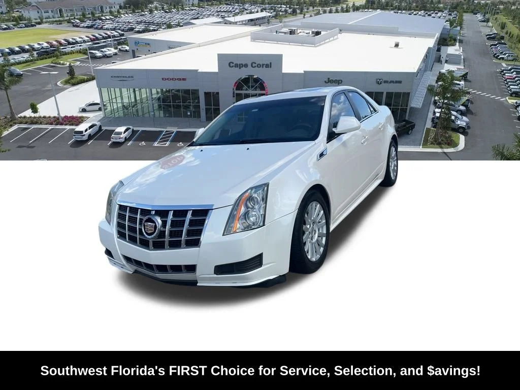 Used 2012 Cadillac CTS Sport Sedan Luxury Collection with VIN 1G6DE5E55C0140556 for sale in Cape Coral, FL