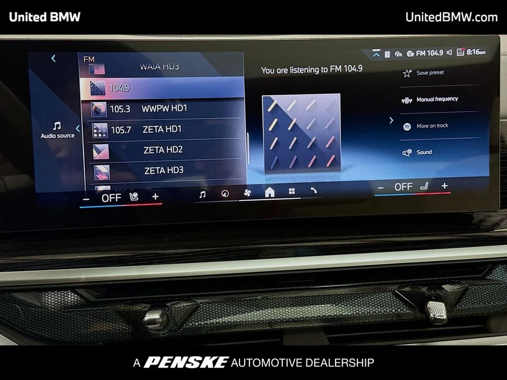 New 2026 Tanzanite Blue II Metallic BMW xDrive40i image 8