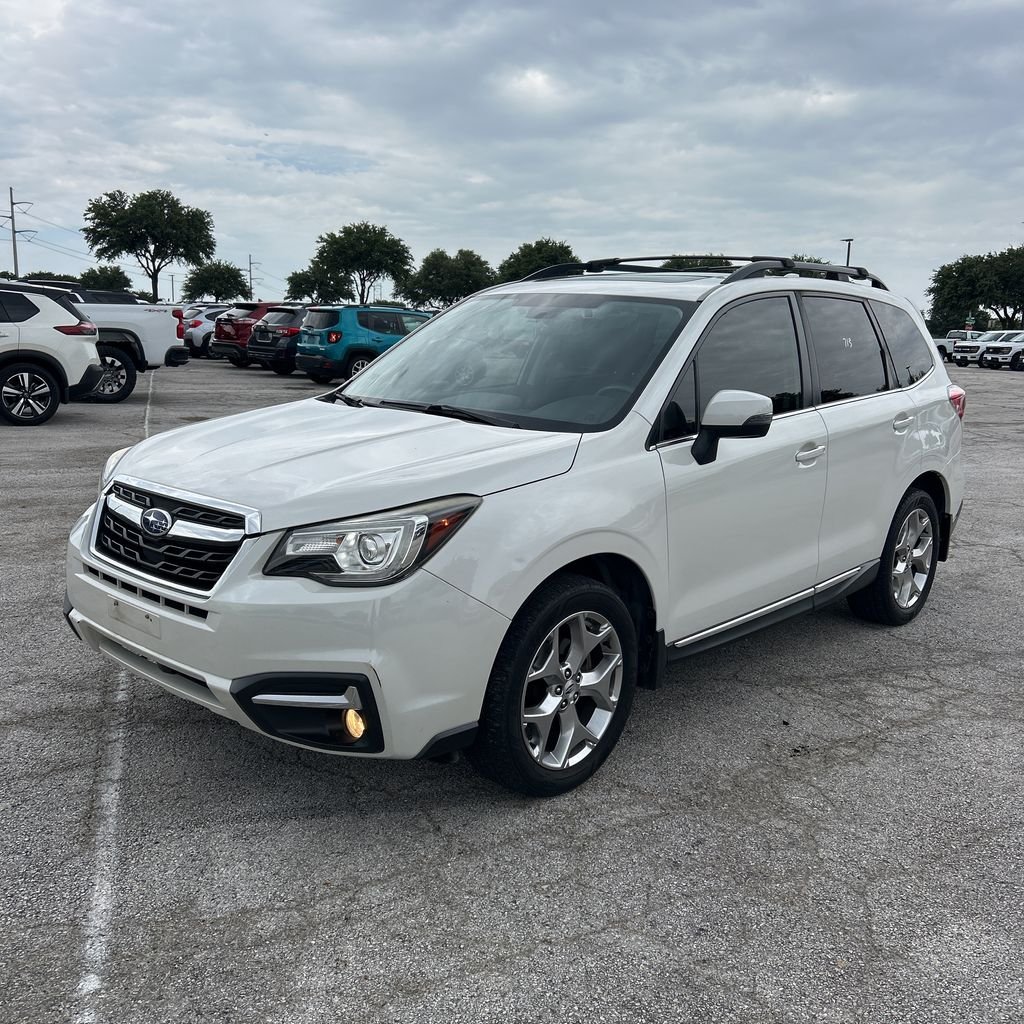 Used 2017 Crystal White Pearl Subaru 2.5i Touring image 1